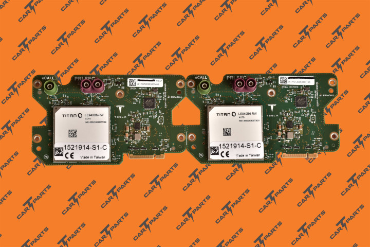 Fused,Tst&Config Connectivity Card,Ecall | Tesla Part 1521914-S1-B 1521914-S1-C, 1447003-01-B