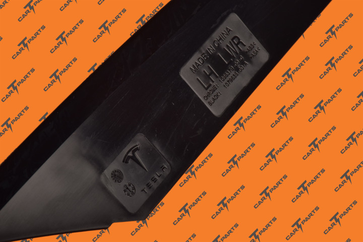 Fog Spear Lwr Lh, Fr Fascia (Ms2) Black | Tesla Part 1079635-00-A