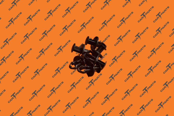 Push Pull Rivet,8Mm,5-7 Grp,Nylon,Blk. | Tesla Part 1128034-00-B