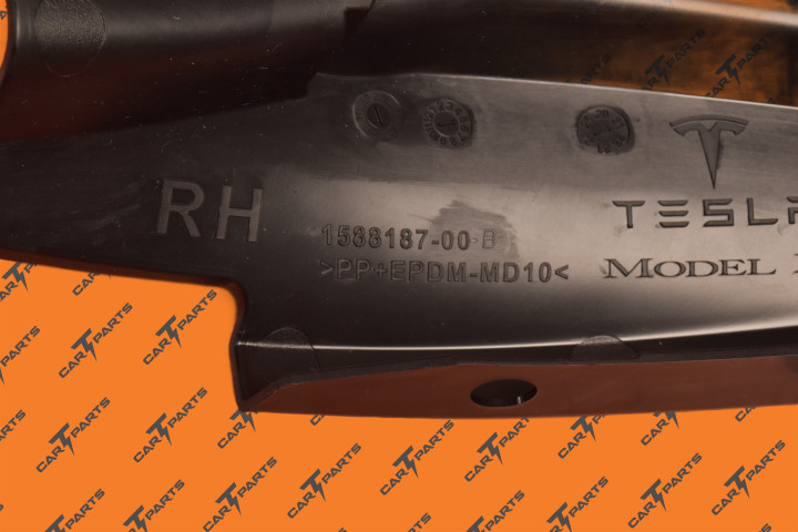 Duct - Fascia Frt Side Right Hand | Tesla Part 1588187-00-B