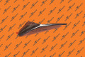 Side Repeater Trim - Chrome Aero Rib - Right Hand | Tesla Part 1514878-01-C