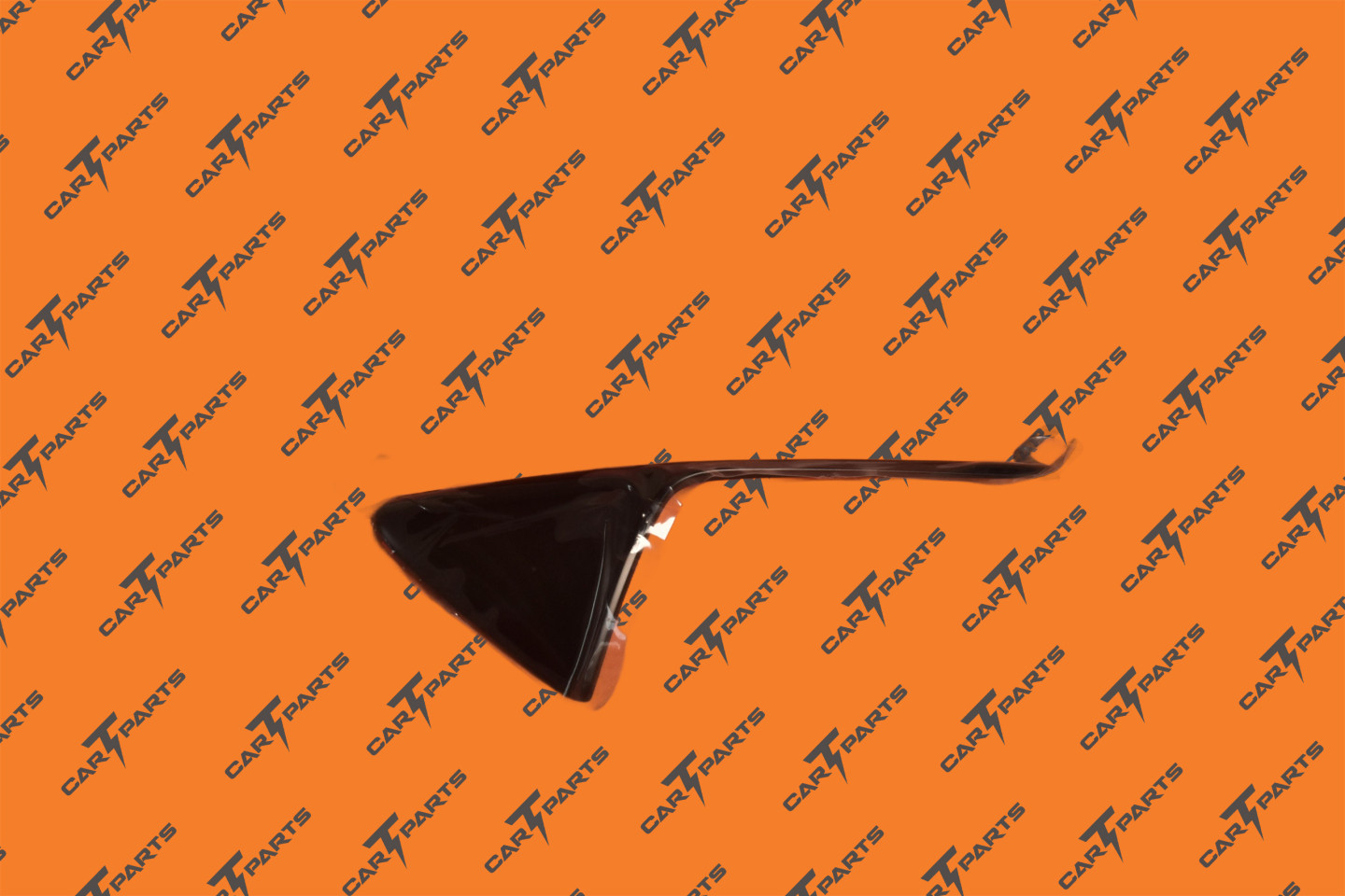 Side Repeater Trim - Carbon Black Aero Rib - Left Hand | Tesla Part 1514877-00-C
