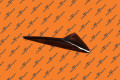 Side Repeater Trim - Carbon Black Aero Rib - Left Hand | Tesla Part 1514877-00-C