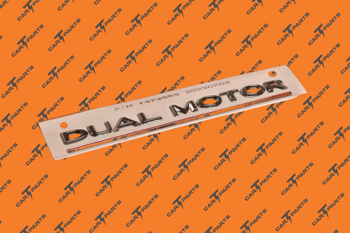 M3 Dual Motor Performance Badge, Ef | Tesla Part 1474559-00-A