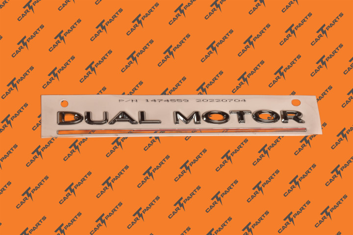 M3 Dual Motor Performance Badge, Ef | Tesla Part 1474559-00-A