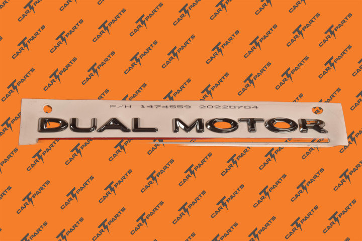 M3 Dual Motor Performance Badge, Ef | Tesla Part 1474559-00-A