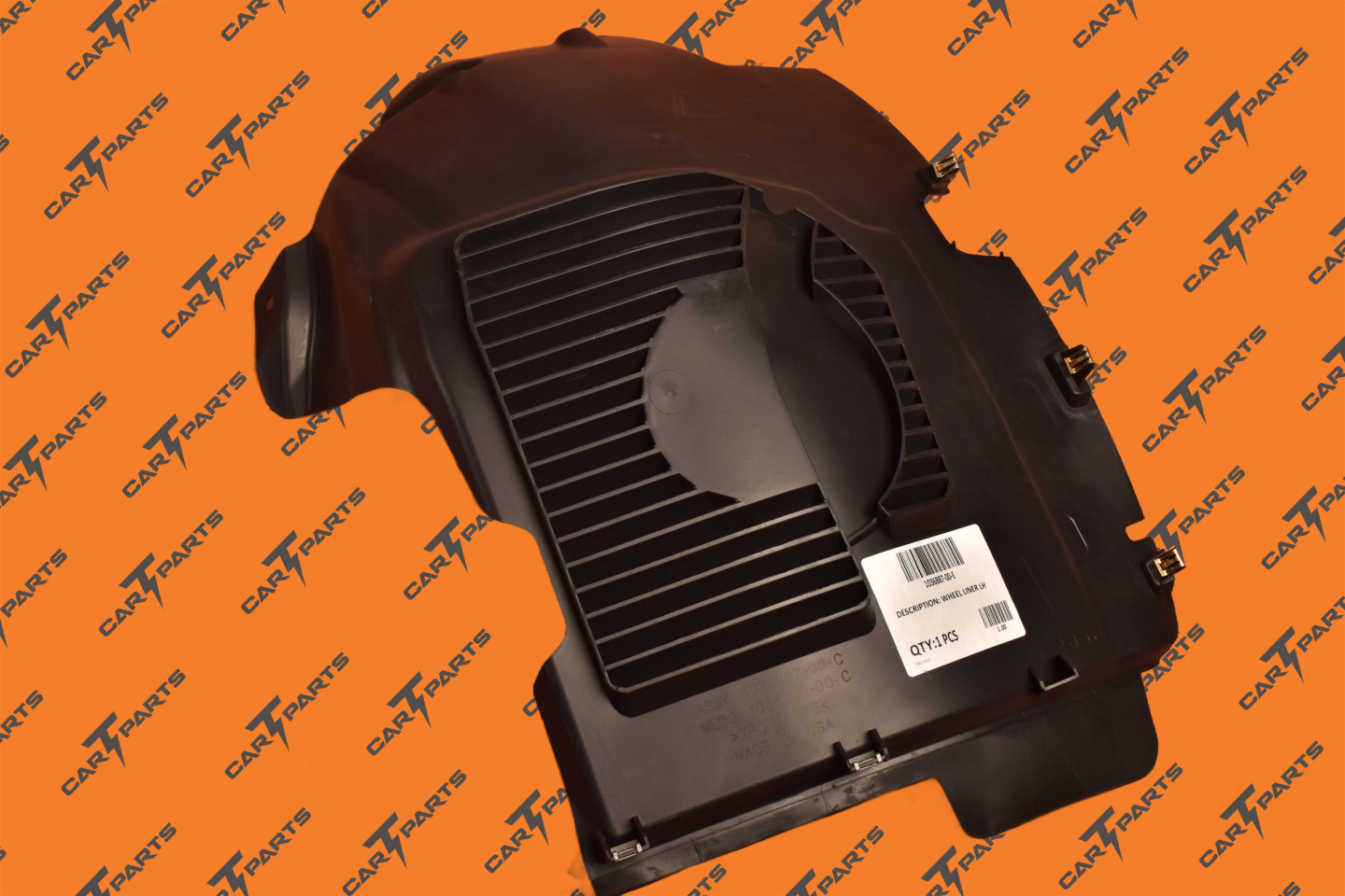 Assembly, Louvre, Left Wheel Liner - Dual Motor | Tesla Part 1036887-00-E
