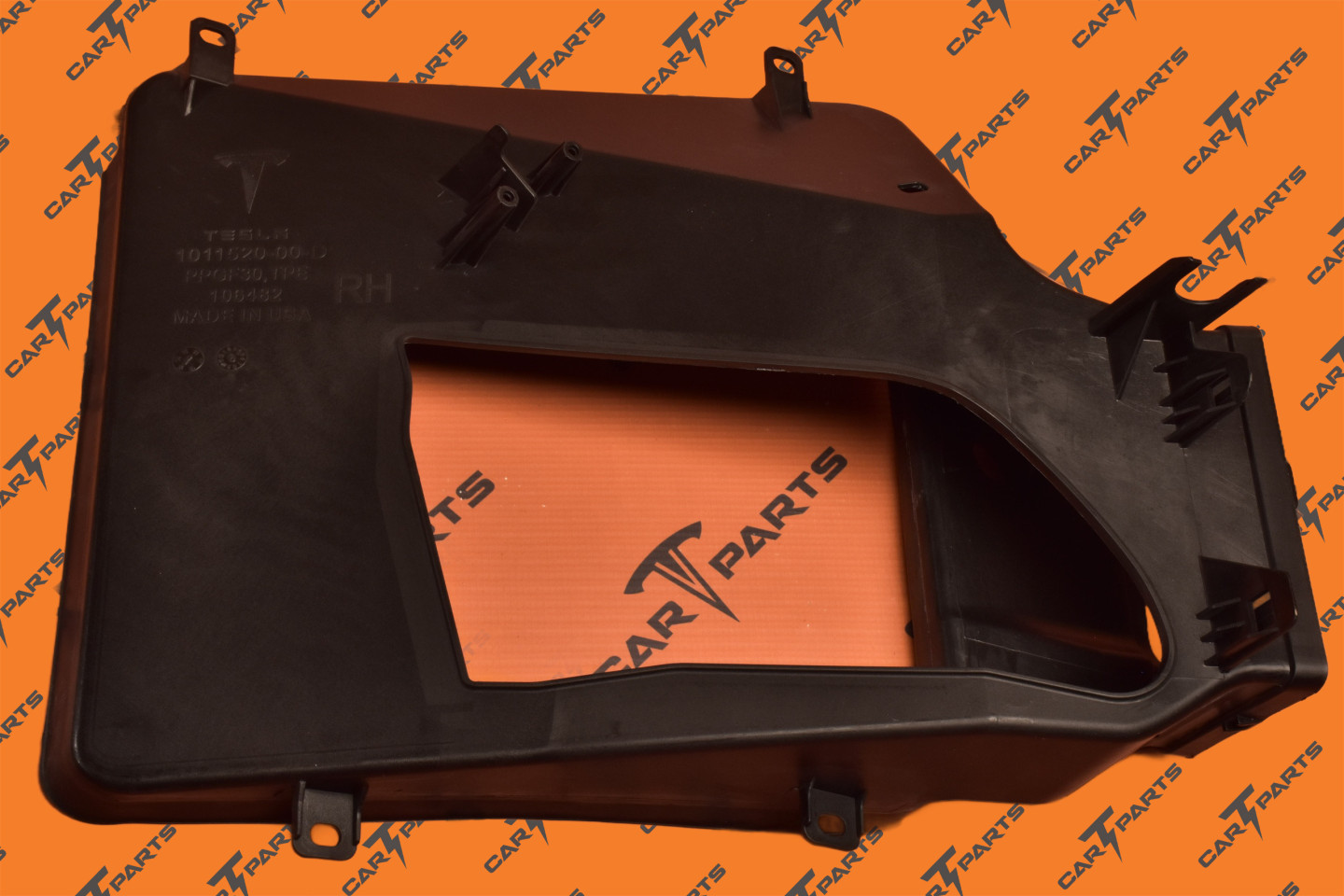 Assy, Ducting Fr End Rr Rh | Tesla Part 1038059-00-A 1011520-00-D