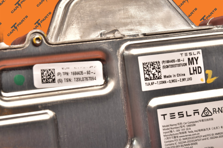 Car Computer - Left Hand Drive - Provisioned - Gaming Car Computer | Запчасть Tesla 1684435-S0-I