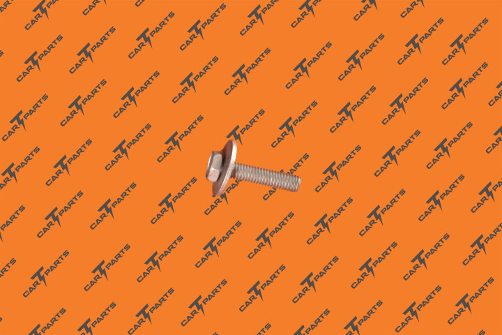 Bolt&Wshr,Hx,M6X28,Stl[8.8],Znfl | Tesla Part 1064405-00-B