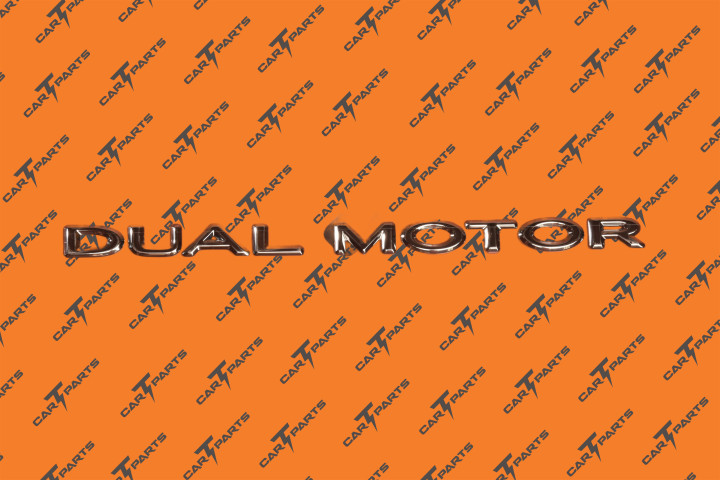 Dual Motor Badge | Запчасть Tesla 1484848-00-B