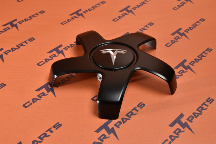 Sport Wheel Center Cap, Black | Tesla Part 1044234-01-A