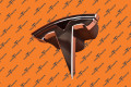 T-Badge, Fr Fascia Ms2 | Tesla Part 1056386-00-F 1053686-00-G