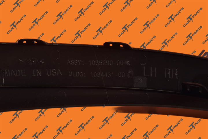 Assembly, Fender Garnish Rear, Left Hand | Tesla Part 1035290-00-G