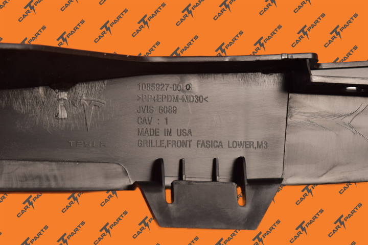 Grille Assembly, Front Fascia Lower, M3 | Tesla Part 1085927-00-C 1085927-01-D 1516848-00-A